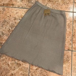 Point Collection knit aline skirt